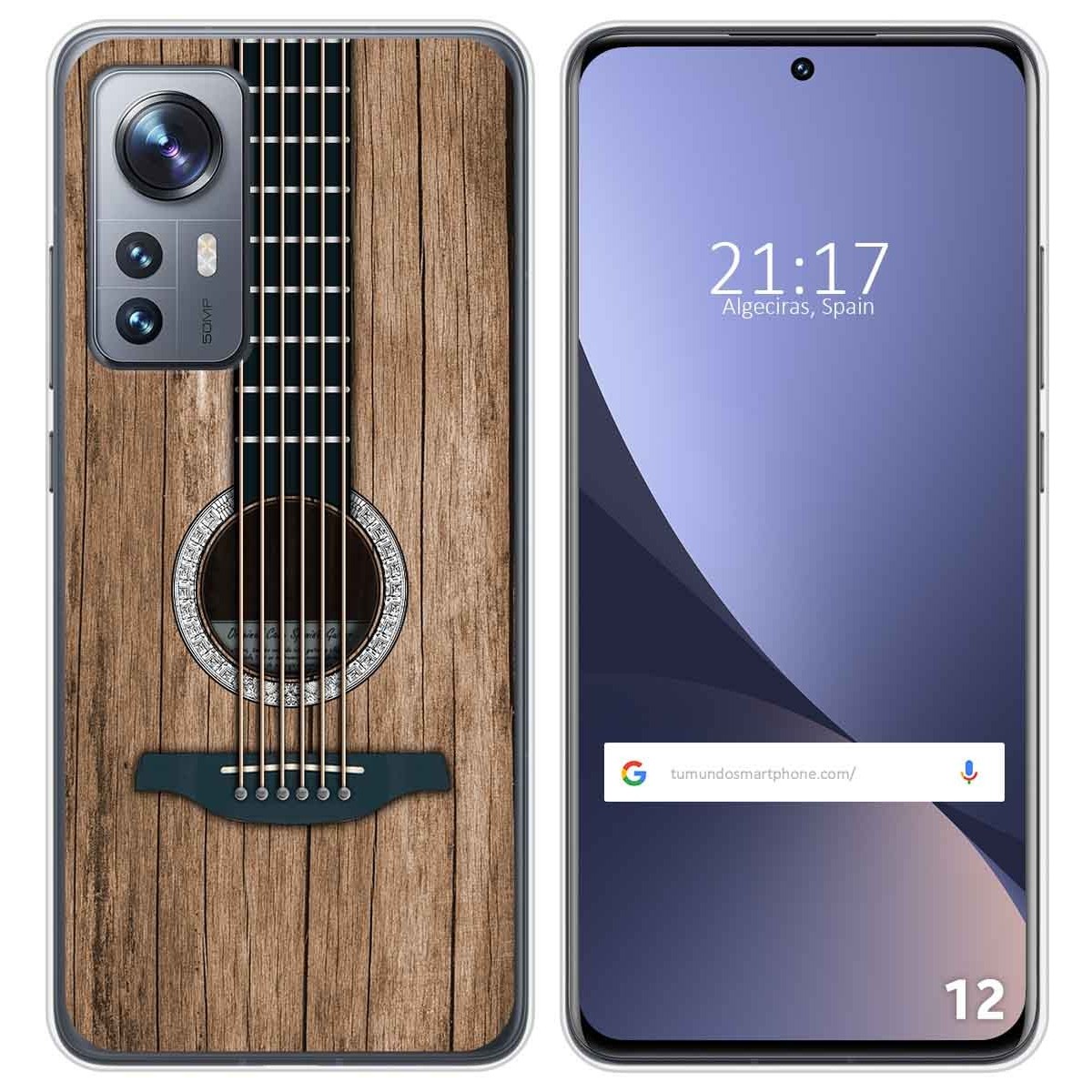 Funda Silicona para Xiaomi 12 / 12X 5G diseño Madera 11 Dibujos