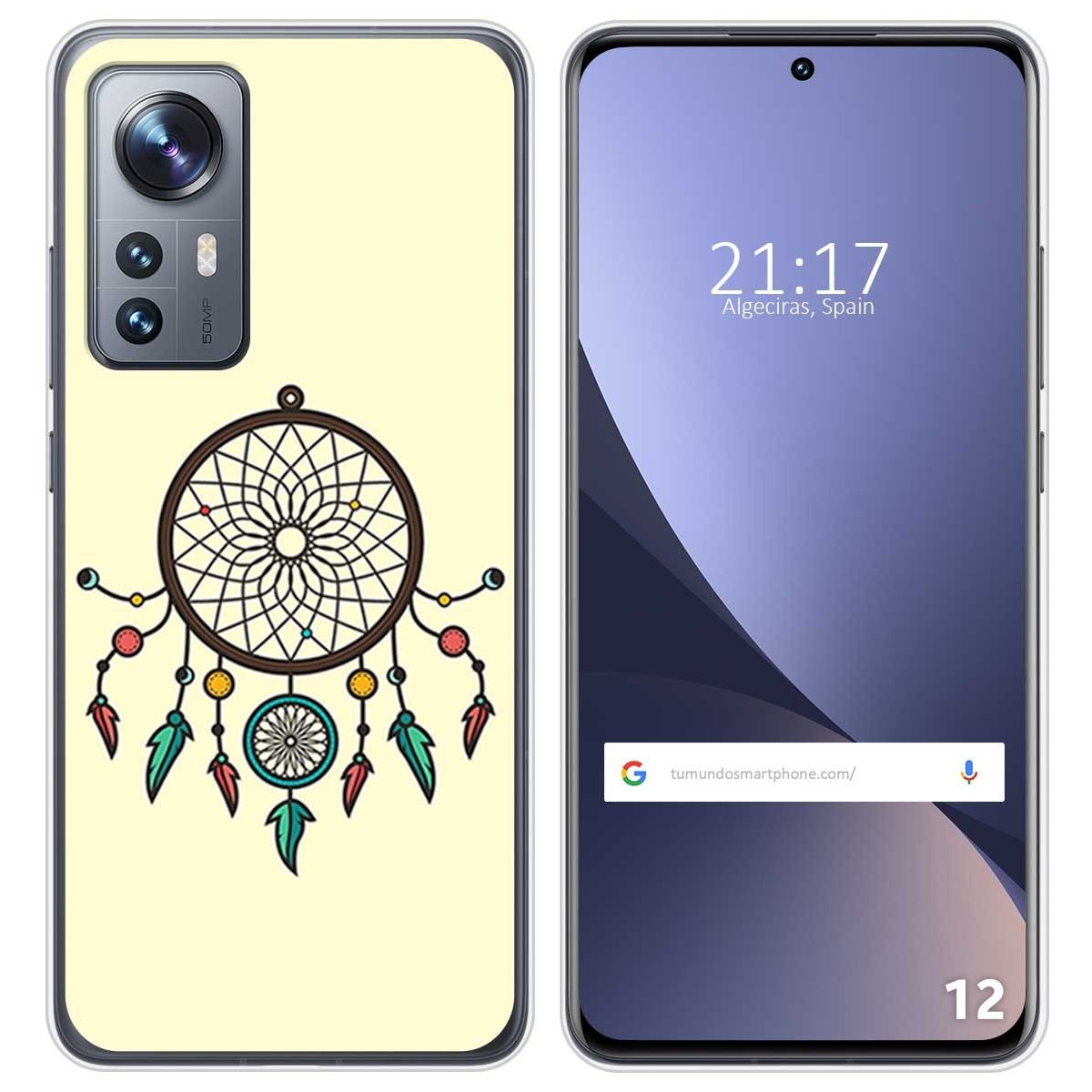 Funda Silicona para Xiaomi 12 / 12X 5G diseño Atrapasueños Dibujos