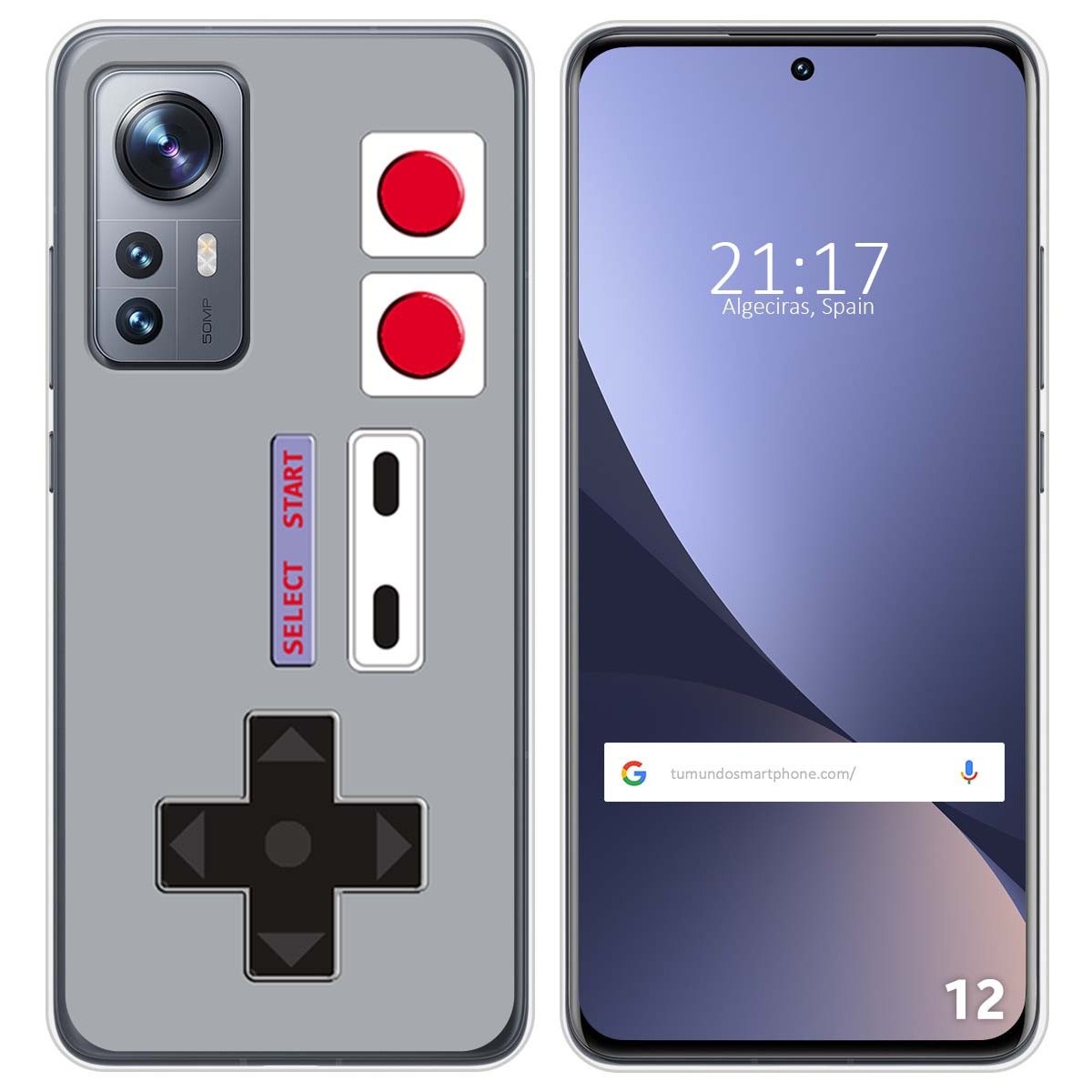 Funda Silicona para Xiaomi 12 / 12X 5G diseño Consola Dibujos