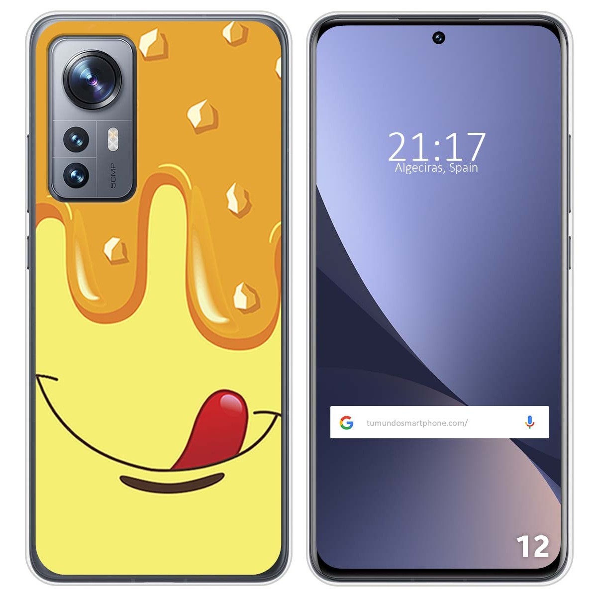 Funda Silicona para Xiaomi 12 / 12X 5G diseño Helado Vainilla Dibujos