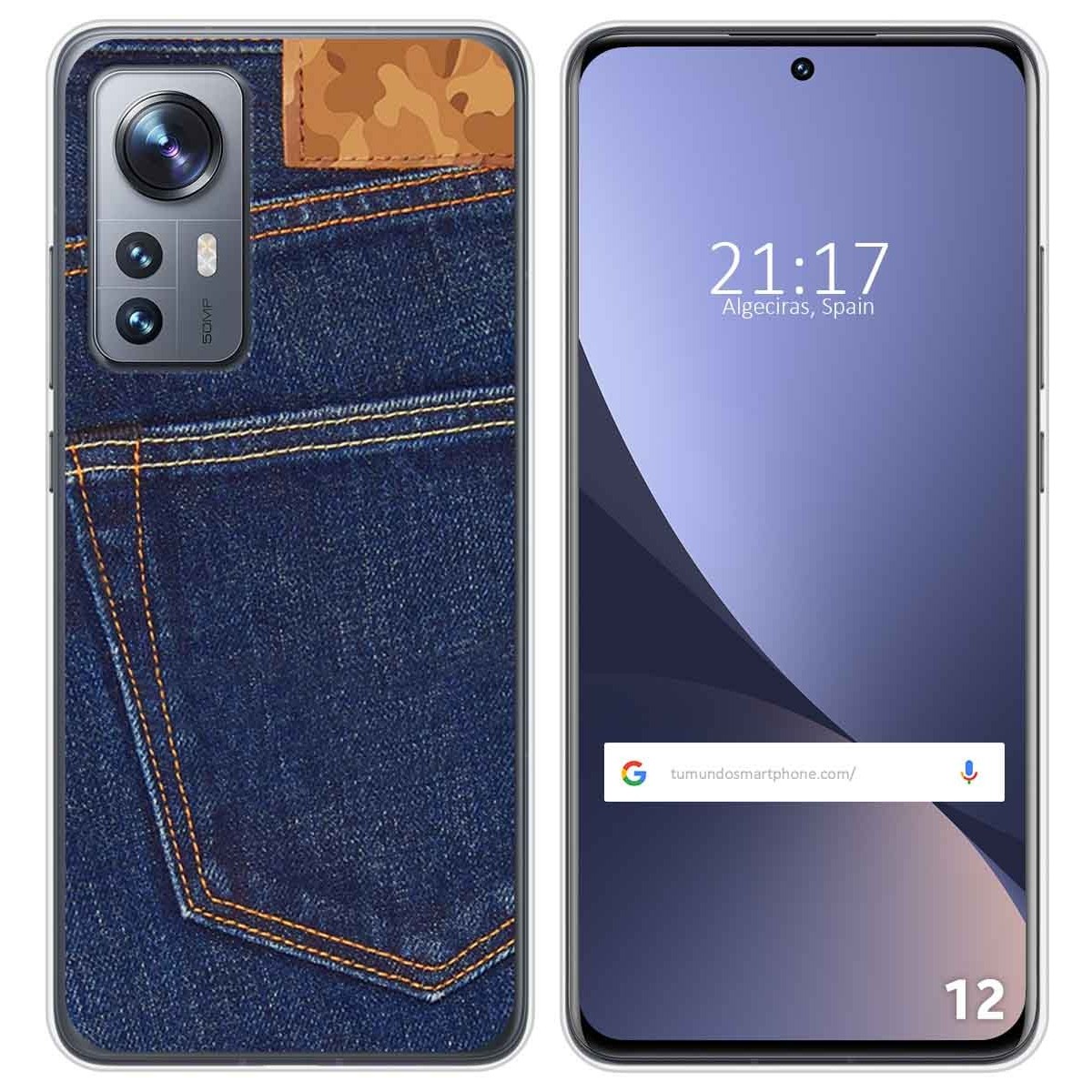 Funda Silicona para Xiaomi 12 / 12X 5G diseño Vaquero Dibujos