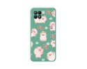 Funda Silicona Líquida Verde para Realme Narzo 50 diseño Cerdos Dibujos