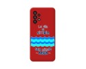 Funda Silicona Líquida Roja para Samsung Galaxy A33 5G diseño Agua Dibujos