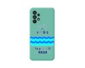 Funda Silicona Líquida Verde para Samsung Galaxy A33 5G diseño Agua Dibujos