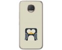 Funda Gel Tpu para Motorola Moto G5S Plus Diseño Pingüino Dibujos