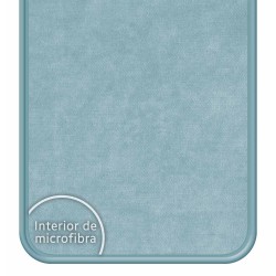 Funda Silicona Líquida Azul para Huawei Honor X7 diseño Abeja Dibujos 2