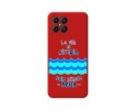 Funda Silicona Líquida Roja para Huawei Honor X8 diseño Agua Dibujos