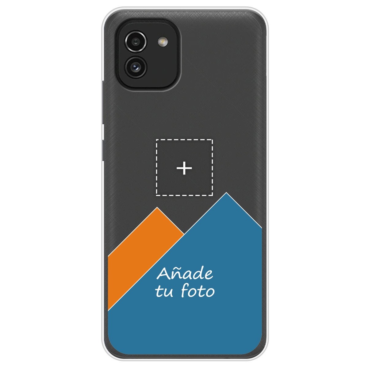 Personaliza tu Funda Doble Pc + Tpu 360 con tu Fotografia para Samsung Galaxy A03 Dibujo Personalizada