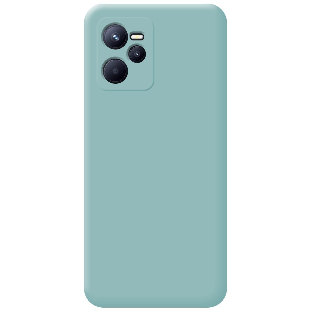 Funda Silicona Líquida Ultra Suave para Realme Narzo 50A Prime Color Azul