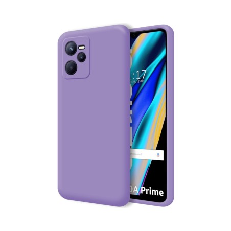 Funda Silicona Líquida Ultra Suave para Realme Narzo 50A Prime Color Morada