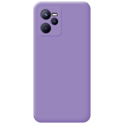 Funda Silicona Líquida Ultra Suave para Realme Narzo 50A Prime Color Morada 2