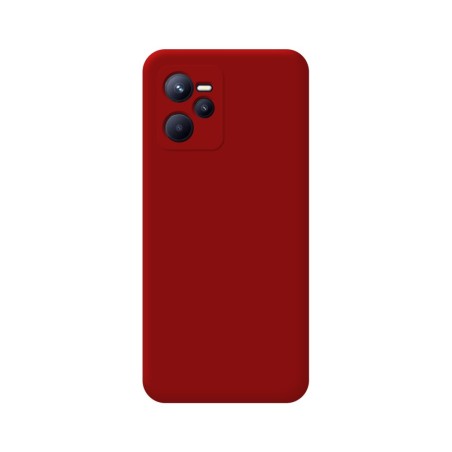 Funda Silicona Líquida Ultra Suave para Realme Narzo 50A Prime Color Roja