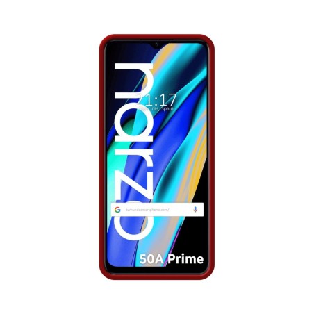 Funda Silicona Líquida Ultra Suave para Realme Narzo 50A Prime Color Roja