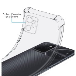 Funda Silicona Antigolpes Transparente para Realme Narzo 50A Prime 2