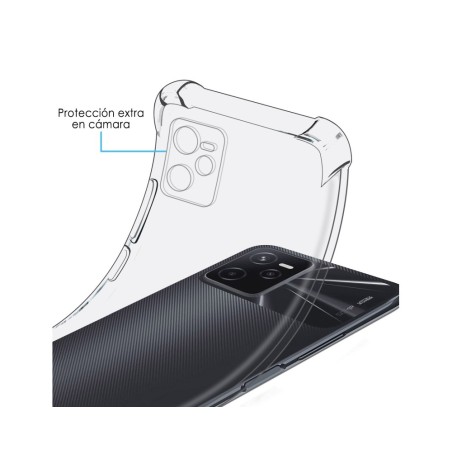 Funda Silicona Antigolpes Transparente para Realme Narzo 50A Prime