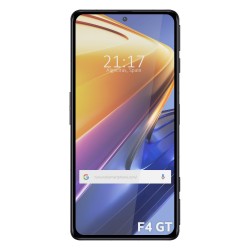 Protector Cristal Templado Completo 5D Full Glue Negro para Xiaomi Poco F4 GT 5G Vidrio 2