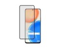 Protector Cristal Templado Completo 5D Full Glue Negro para Huawei Honor X8 Vidrio