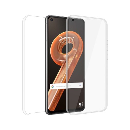Funda Doble Transparente Pc + Tpu Full Body 360 para Realme 9i