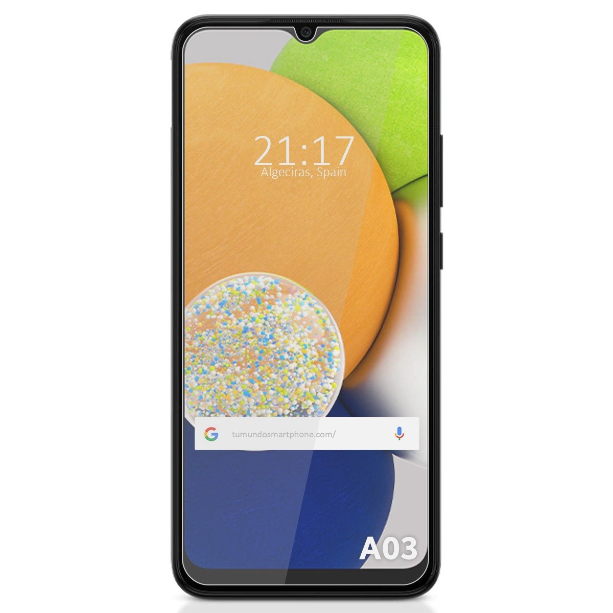Protector Pantalla Hidrogel Mate Antihuellas para Samsung Galaxy A03