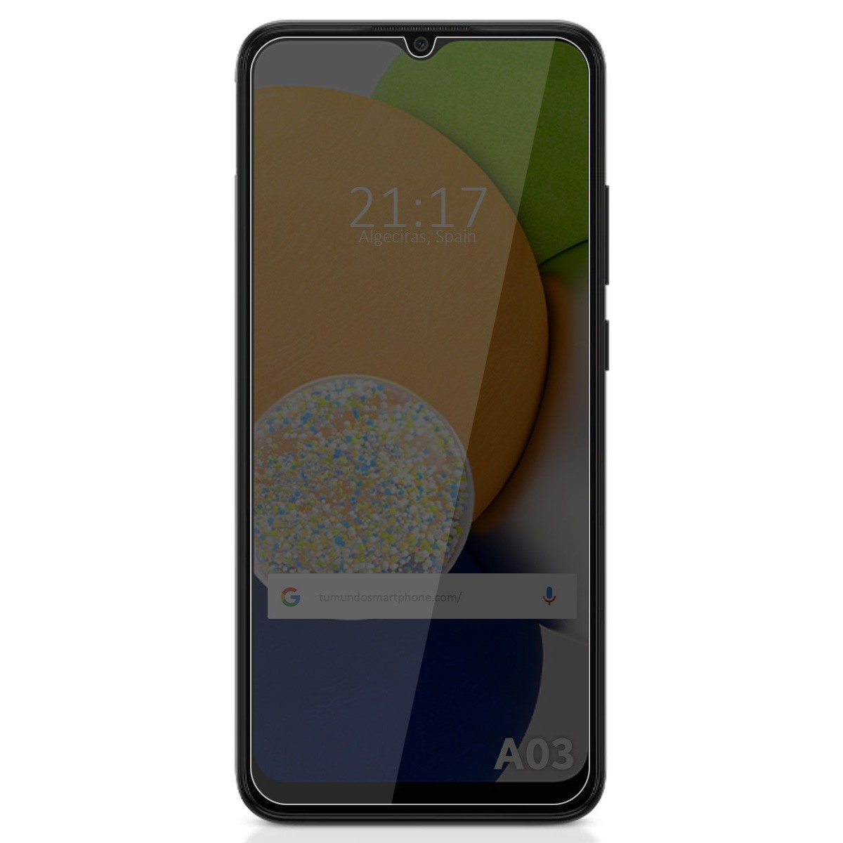 Protector Pantalla Hidrogel Privacidad Antiespías para Samsung Galaxy A03