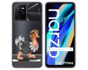 Funda Silicona Transparente para Realme Narzo 50A Prime diseño Avestruz Dibujos
