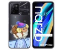 Funda Silicona Transparente para Realme Narzo 50A Prime diseño Cabra Dibujos