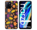 Funda Silicona Transparente para Realme Narzo 50A Prime diseño Otoño Dibujos