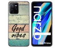 Funda Silicona para Realme Narzo 50A Prime diseño Madera 01 Dibujos
