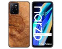 Funda Silicona para Realme Narzo 50A Prime diseño Madera 04 Dibujos