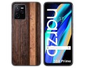 Funda Silicona para Realme Narzo 50A Prime diseño Madera 05 Dibujos