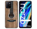 Funda Silicona para Realme Narzo 50A Prime diseño Madera 11 Dibujos