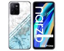 Funda Silicona para Realme Narzo 50A Prime diseño Mármol 02 Dibujos
