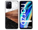 Funda Silicona para Realme Narzo 50A Prime diseño Mármol 11 Dibujos