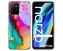 Funda Silicona para Realme Narzo 50A Prime diseño Mármol 15 Dibujos