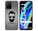 Funda Silicona para Realme Narzo 50A Prime diseño Barba Dibujos