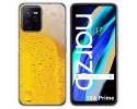 Funda Silicona para Realme Narzo 50A Prime diseño Cerveza Dibujos