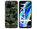 Funda Silicona para Realme Narzo 50A Prime diseño Camuflaje Dibujos