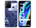 Funda Silicona para Realme Narzo 50A Prime diseño Circuito Dibujos