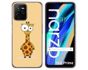 Funda Silicona para Realme Narzo 50A Prime diseño Jirafa Dibujos