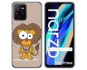 Funda Silicona para Realme Narzo 50A Prime diseño Leon Dibujos