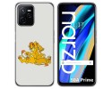 Funda Silicona para Realme Narzo 50A Prime diseño Leones Dibujos