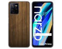Funda Silicona para Realme Narzo 50A Prime diseño Madera Dibujos