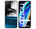 Funda Silicona para Realme Narzo 50A Prime diseño Ojo Dibujos