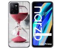 Funda Silicona para Realme Narzo 50A Prime diseño Reloj Dibujos