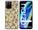 Funda Silicona para Realme Narzo 50A Prime diseño Sand Camuflaje Dibujos