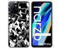 Funda Silicona para Realme Narzo 50A Prime diseño Snow Camuflaje Dibujos