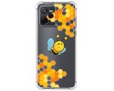 Funda Silicona Antigolpes para Realme Narzo 50A Prime diseño Abeja Dibujos