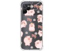Funda Silicona Antigolpes para Realme Narzo 50A Prime diseño Cerdos Dibujos
