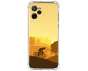 Funda Silicona Antigolpes para Realme Narzo 50A Prime diseño Ciclista Dibujos