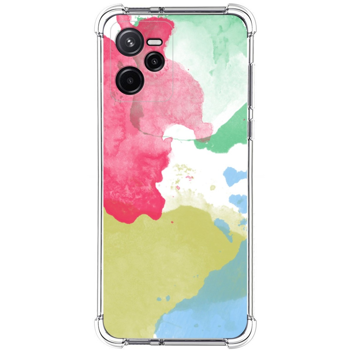 Funda Silicona Antigolpes para Realme Narzo 50A Prime diseño Acuarela 02 Dibujos